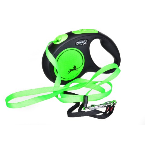 Flexi New Neon M 5 m Dog Retractable lead Flexi New Neon M 5 m Dog Retractable lead