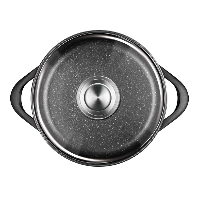 Smile MGK-17 soup pot Black Aluminium Smile MGK-17 soup pot Black Aluminium