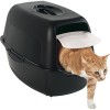 ROTHO Bailey Hooded litter box Black ROTHO Bailey Hooded litter box Black