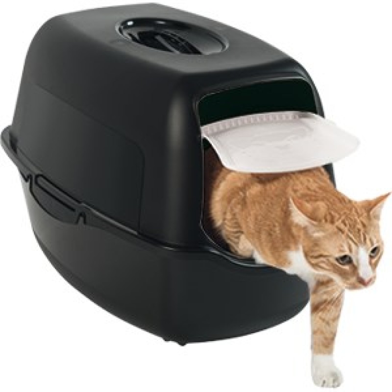 ROTHO Bailey Hooded litter box Black ROTHO Bailey Hooded litter box Black