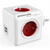 Allocacoc PowerCube Original USB Type E power extension 4 AC outlet(s) Indoor Red Allocacoc PowerCube Original USB Type E power extension 4 AC outlet(s) Indoor Red