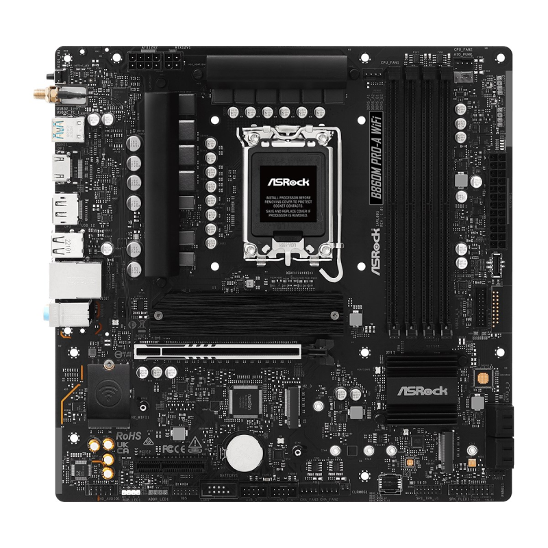 ASRock B860M Pro-A WiFi Motherboard ASRock B860M Pro-A WiFi Motherboard