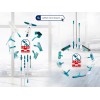 Leifheit 55092 mop Microfibre 8000 ml Dry&wet Microfiber Blue, Grey Leifheit 55092 mop Microfibre 8000 ml Dry&wet Microfiber Blue, Grey