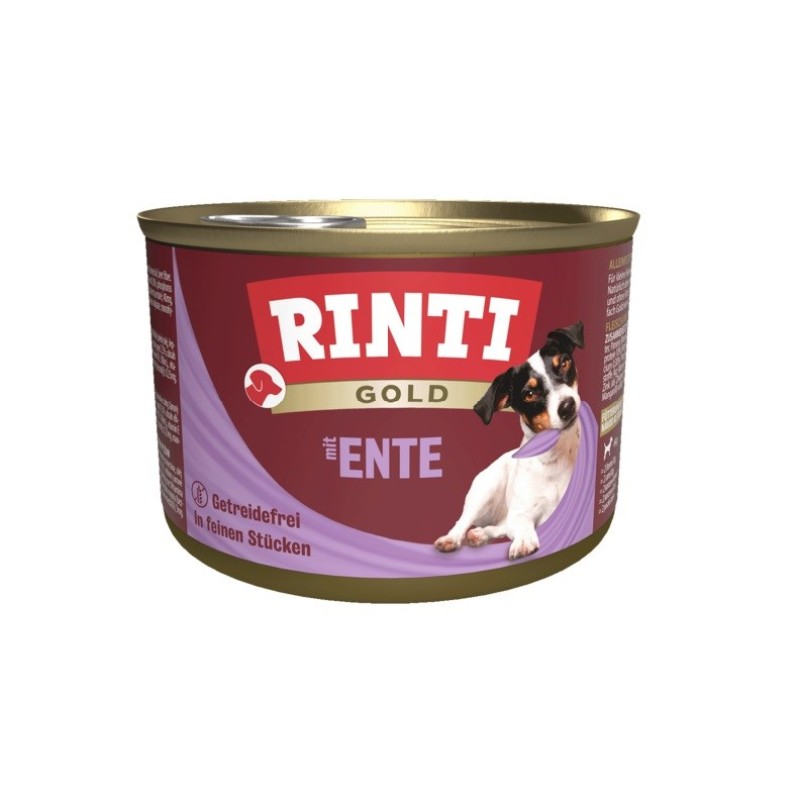 RINTI Gold Duck - wet dog food - 185g
