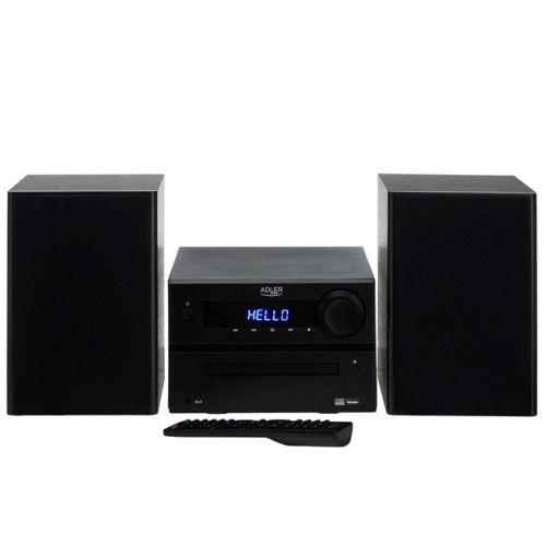 Adler AD 1917 HI-FI Tower Bluetooth/ CD/ USB/ FM Radio Black