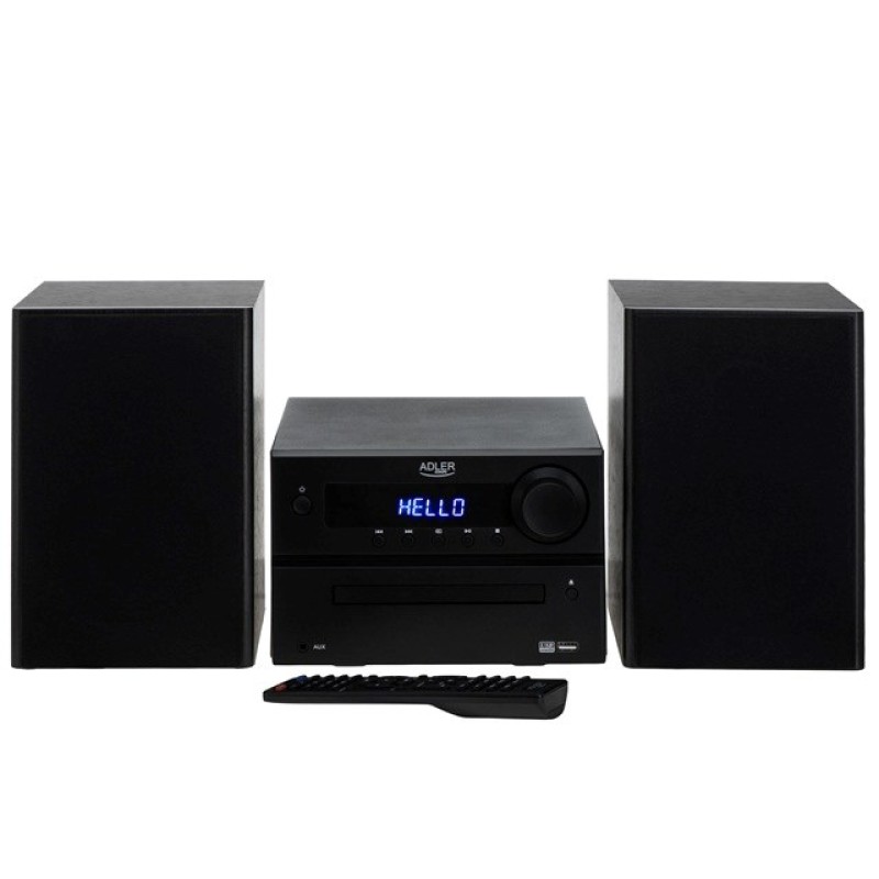 Adler AD 1917 HI-FI Tower Bluetooth/ CD/ USB/ FM Radio Black
