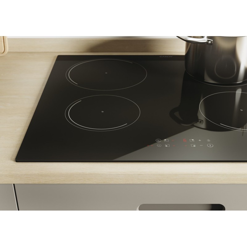 Candy Idea CI642CTT/E1 Black Built-in 59 cm Zone induction hob 4 zone(s) Candy Idea CI642CTT/E1 Black Built-in 59 cm Zone induction hob 4 zone(s)
