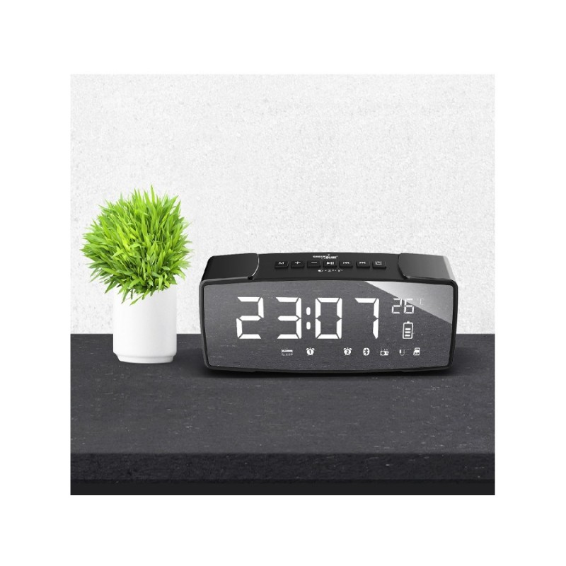 Greenblue 62917 Clock Digital Black, Grey Greenblue 62917 Clock Digital Black, Grey