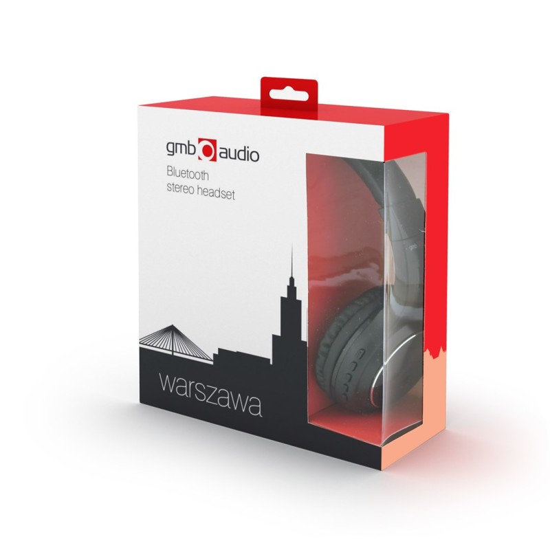 Gembird Warszawa Headset Wired & Wireless Head-band Calls/Music Micro-USB Bluetooth Black Gembird Warszawa Headset Wired & Wireless Head-band Calls/Music Micro-USB Bluetooth Black