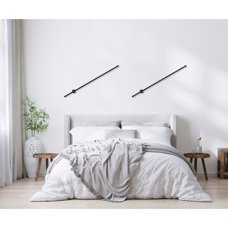 Activejet LED wall lamp AJE-HILTON Black NW Activejet LED wall lamp AJE-HILTON Black NW