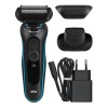 Braun Series 5 51-M1200s Foil shaver Trimmer Black, Blue