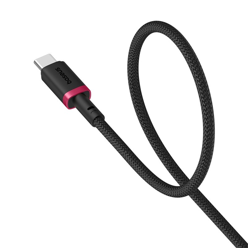 Baseus Dura USB Type A to Type C 60 W fast charging cable 1 m Black, Red