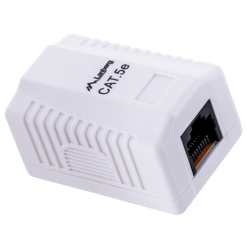 Lanberg OU5-0001-W outlet box RJ-45 White