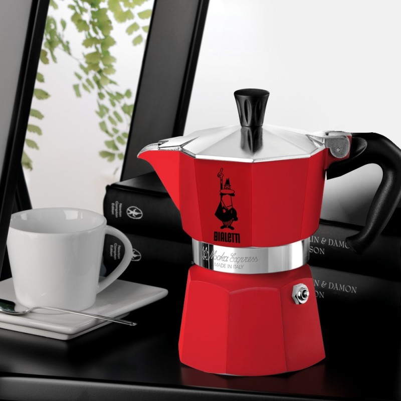 Bialetti Moka Express Moka pot Red