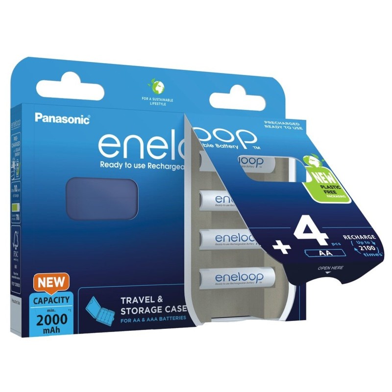 PANASONIC ENELOOP LITE AAA 550mAh 4 szt PANASONIC ENELOOP LITE AAA 550mAh 4 szt