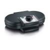 SEVERIN DOUBLE WAFFLE IRON, STEEL, 1200W WA2106 SEVERIN DOUBLE WAFFLE IRON, STEEL, 1200W WA2106