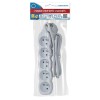 Esperanza ELK207W Power strip 5GN/1.5M White