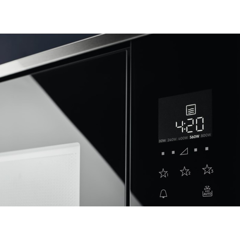 Electrolux KMFE172TEX Built-in Solo microwave 800 W Black Electrolux KMFE172TEX Built-in Solo microwave 800 W Black