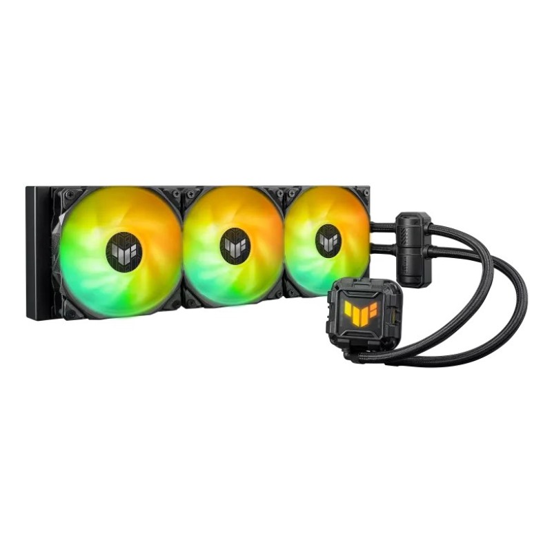 ASUS TUF GAMING LC II 360 ARGB Processor Liquid cooling kit 12 cm Black ASUS TUF GAMING LC II 360 ARGB Processor Liquid cooling kit 12 cm Black