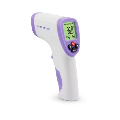 Esperanza ECT002 digital body thermometer Remote sensing thermometer Purple, White Ear, Forehead, Oral, Rectal, Underarm Buttons Esperanza ECT002 digital body thermometer Remote sensing thermometer Purple, White Ear, Forehead, Oral, Rectal, Underarm Buttons