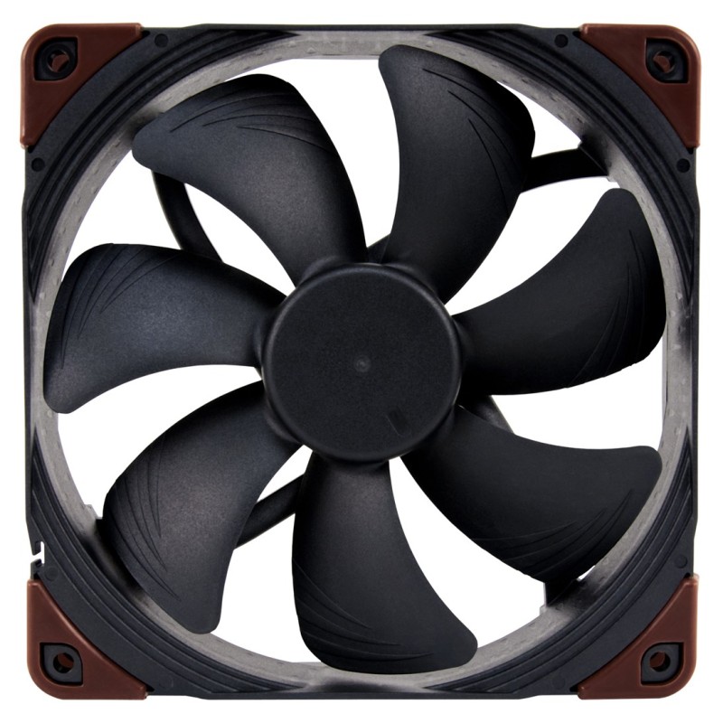 Noctua NF-A14-Industrial PPC-2000 PWM Computer case Fan 14 cm Black, Brown 1 pc(s) Noctua NF-A14-Industrial PPC-2000 PWM Computer case Fan 14 cm Black, Brown 1 pc(s)