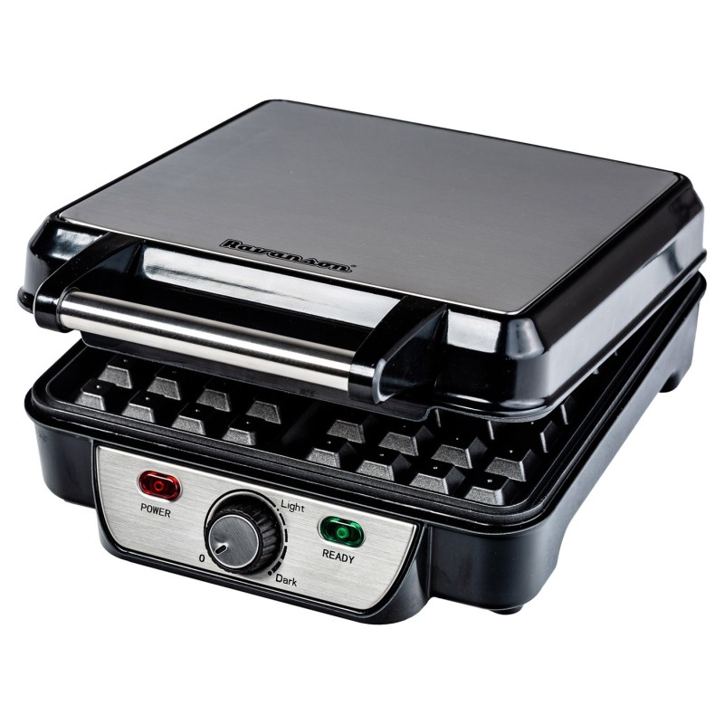Waffle iron Ravanson GR-7030 (1100W; black) Waffle iron Ravanson GR-7030 (1100W; black)