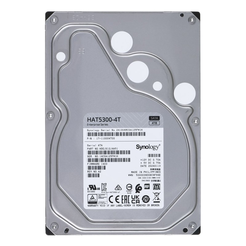 Synology HAT5300-4T internal hard drive 3.5