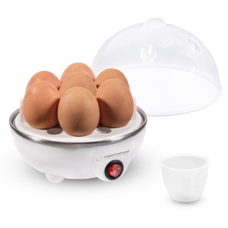 Esperanza EKE001 egg cooker 7 egg(s) 350 W White Esperanza EKE001 egg cooker 7 egg(s) 350 W White