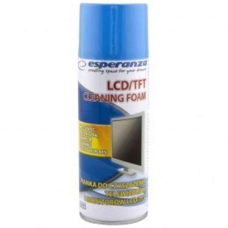 Esperanza ES119 LCD/TFT/Plasma Equipment cleansing foam 400 ml Esperanza ES119 LCD/TFT/Plasma Equipment cleansing foam 400 ml