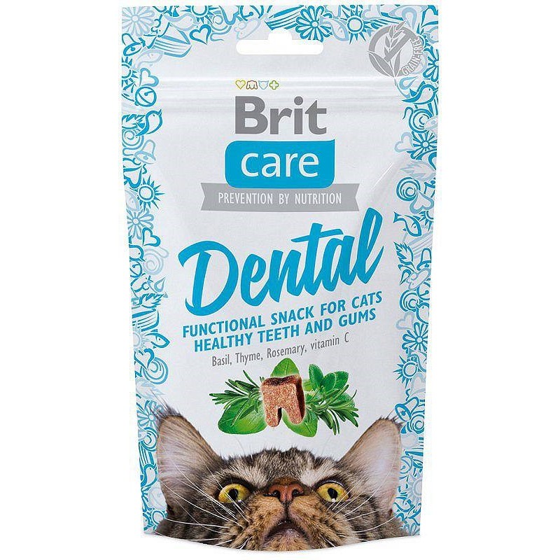 BRIT Care Cat Snack Dental - cat treat - 50 g BRIT Care Cat Snack Dental - cat treat - 50 g