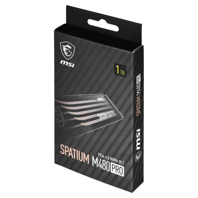MSI SPATIUM M480 PRO PCIe 4.0 NVMe M.2 1TB PCI Express 4.0 3D NAND MSI SPATIUM M480 PRO PCIe 4.0 NVMe M.2 1TB PCI Express 4.0 3D NAND