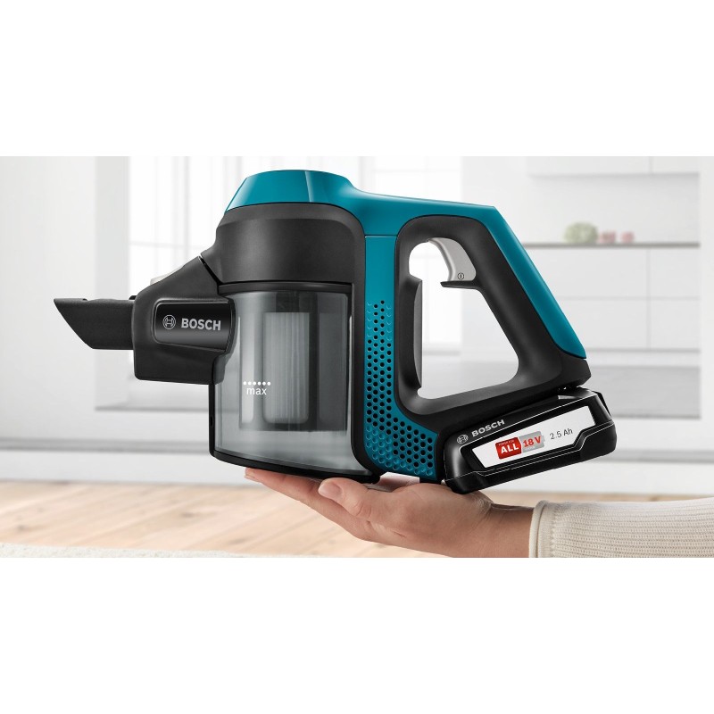 Bosch Serie 6 BBS611LAG handheld vacuum Blue Bagless Bosch Serie 6 BBS611LAG handheld vacuum Blue Bagless