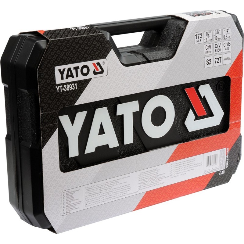 Yato YT-38931 mechanics tool set Yato YT-38931 mechanics tool set