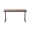 ACTIVEJET desk with electric height adjustment 140x70 ET119W-C black/walnut ACTIVEJET desk with electric height adjustment 140x70 ET119W-C black/walnut