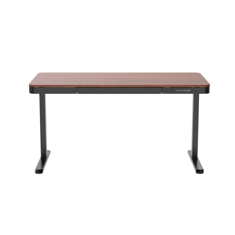 ACTIVEJET desk with electric height adjustment 140x70 ET119W-C black/walnut ACTIVEJET desk with electric height adjustment 140x70 ET119W-C black/walnut