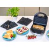 Toaster ZSM7900 3-in-1 900 Watt Black-Silver Toaster ZSM7900 3-in-1 900 Watt Black-Silver