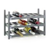 Rotho VARIO Tabletop wine rack 6 bottle(s) Grey Rotho VARIO Tabletop wine rack 6 bottle(s) Grey