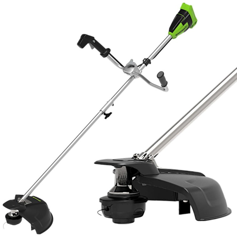 40V MOWER WITH BICYCLE HANDLE GREENWORKS GD40BCB 40V MOWER WITH BICYCLE HANDLE GREENWORKS GD40BCB