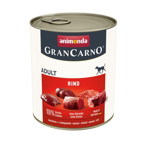 ANIMONDA GranCarno Adult Beef - wet dog food - 400g ANIMONDA GranCarno Adult Beef - wet dog food - 400g