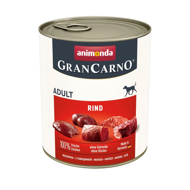 ANIMONDA GranCarno Adult Beef - wet dog food - 400g