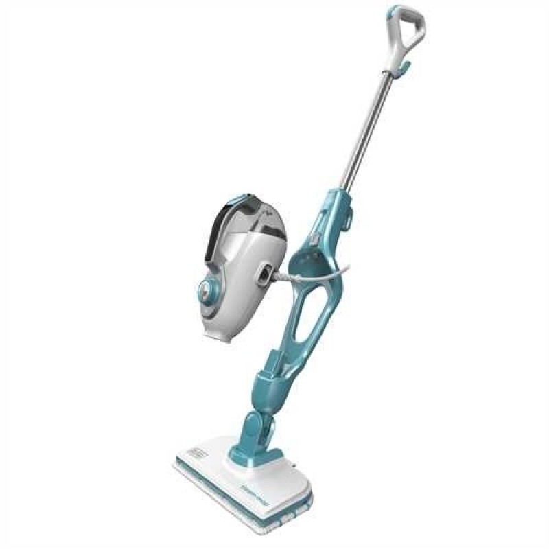 Black & Decker FSMH1321 steam cleaner Steam mop 0.5 L 1300 W Blue, White Black & Decker FSMH1321 steam cleaner Steam mop 0.5 L 1300 W Blue, White