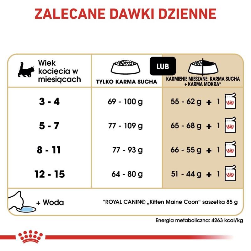 ROYAL CANIN Maine Coon Kitten - dry cat food - 2 kg ROYAL CANIN Maine Coon Kitten - dry cat food - 2 kg