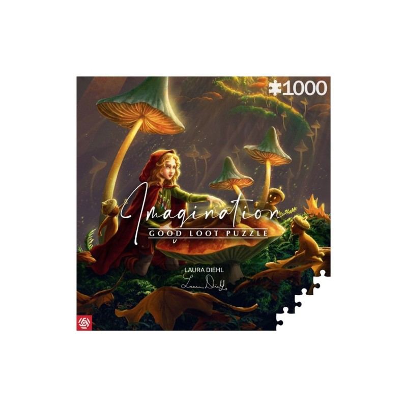 Imagination Puzzle: Laura Diehl Acorn Fairy 1000 pieces