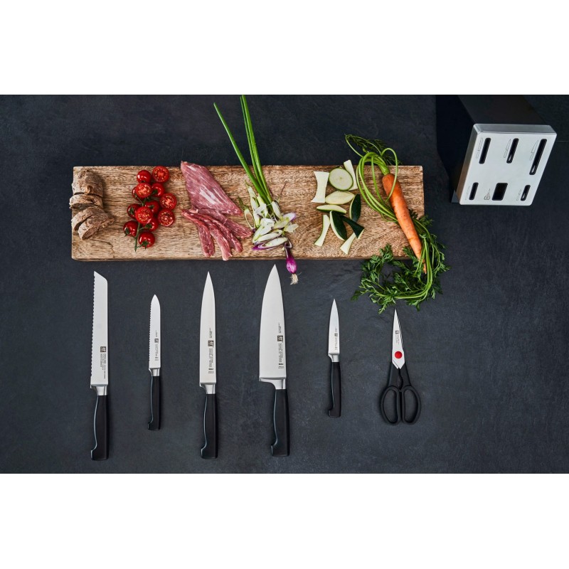 ZWILLING FOUR STAR 35145-007-0 kitchen knife/cutlery block set 7 pc(s) Black ZWILLING FOUR STAR 35145-007-0 kitchen knife/cutlery block set 7 pc(s) Black
