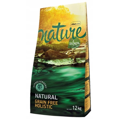 NATURE Grain Free Holistic Salmon - dry dog food - 12 kg