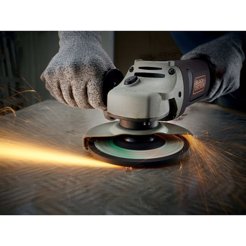 Black & Decker KG1202K angle grinder 12.5 cm 11000 RPM 1200 W Black & Decker KG1202K angle grinder 12.5 cm 11000 RPM 1200 W