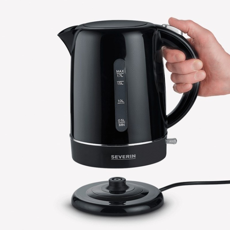 Severin WK 4322 electric kettle 1.7 L 2200 W Black Severin WK 4322 electric kettle 1.7 L 2200 W Black
