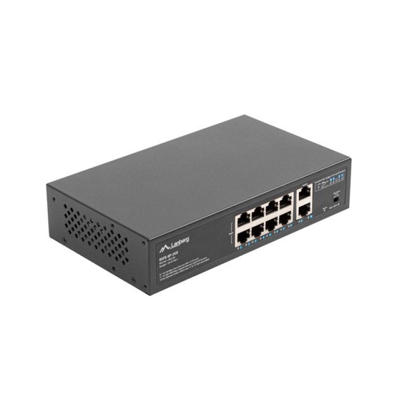 Lanberg Switch PoE+ Rack 10 Lanberg Switch PoE+ Rack 10