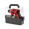 Cordless electric screwdriver with accessories 3.6V CASALS C01310000