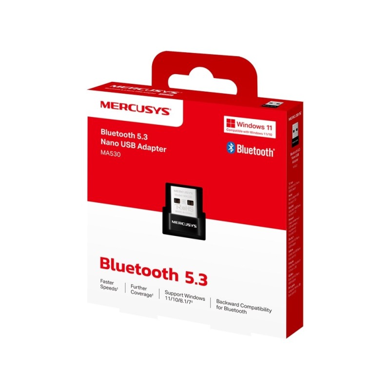 Mercusys MA530 Nano USB adapter Bluetooth 5.3 Mercusys MA530 Nano USB adapter Bluetooth 5.3
